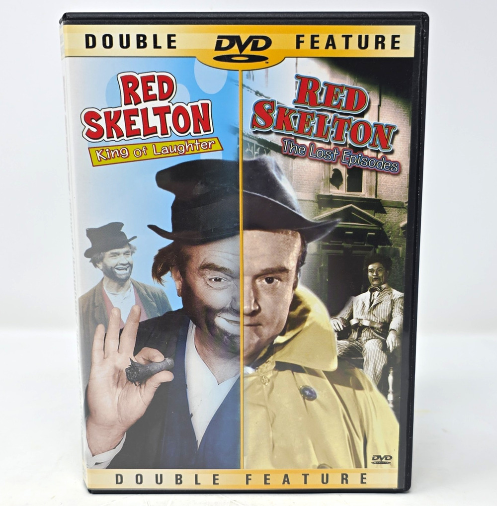Goodtimes DVD Red Skelton King of Laughter / The Lost Episodes Double DVD B&W
